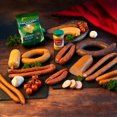 (21,16 /1kg) Wurstpaket groß Polnische Schlesische Spezialitäten Paket Probierpa