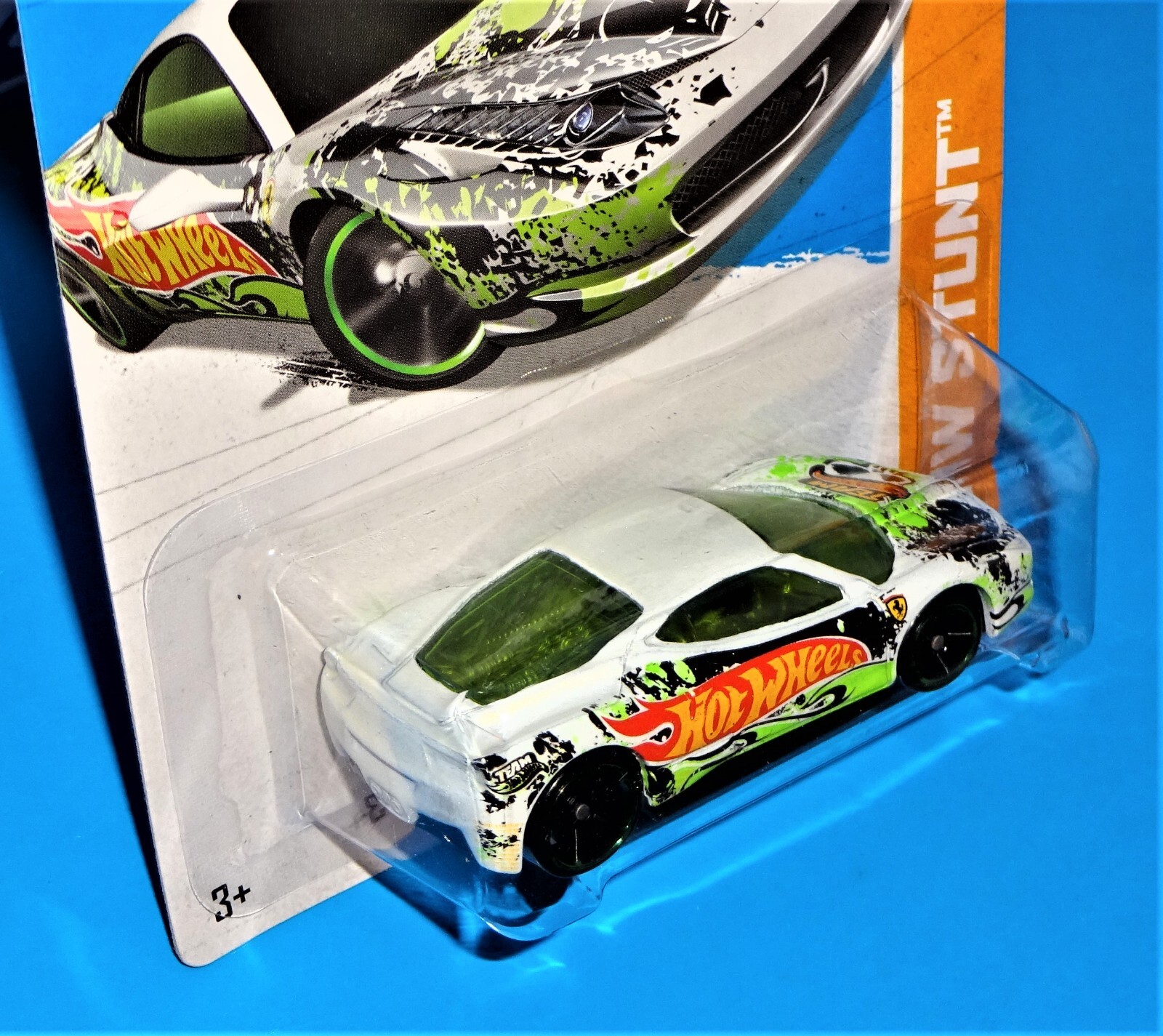Hot Wheels 2013 HW Drift Race #81 Ferrari 458 Challenge White TEAM HOT WHEELS