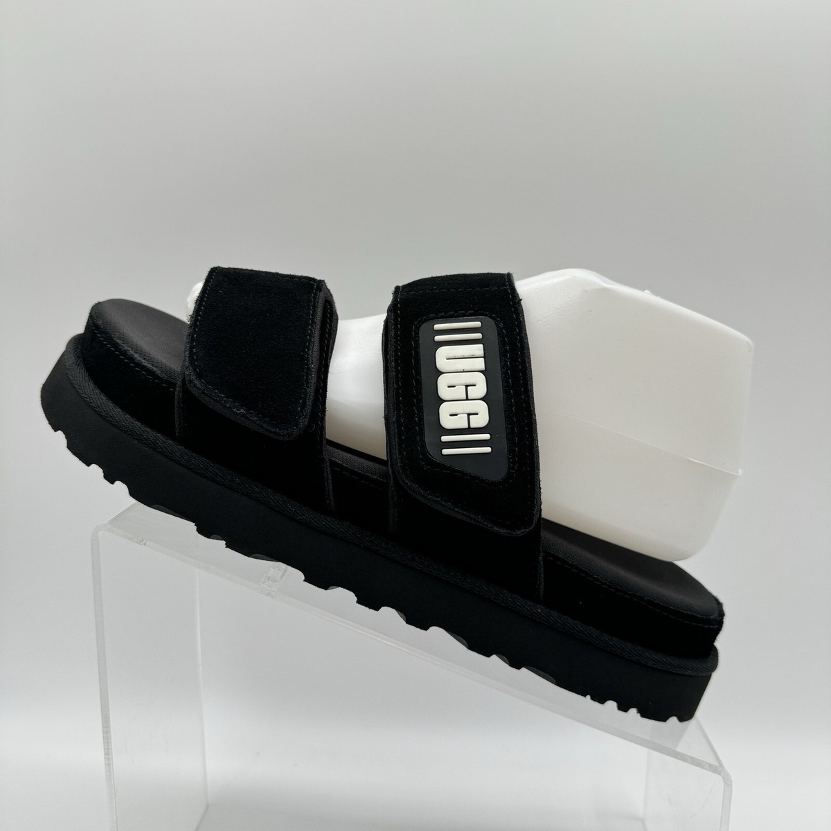 UGG ブラック ジャージ セットアップ UGG アグ ウルトラミニ プラットフォーム ムートンブーツ
