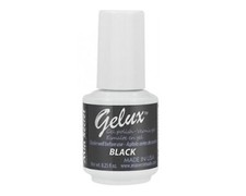 Mia Secret Gelux Gel Polish BLACK Chipping and Peeling Resistant 0.25oz
