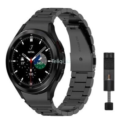 No Gap Stainless Steel Band Wrist Strap For Samasung Galaxy Watch 6 Classic 47mm