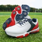 Men Golf Shoes Spikes Golfers Footwears Anti Slip Walking Outdoor Sport Sneakers