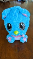 Hatchimals Blue Green Bird Interactive Light Up Eyes TESTED