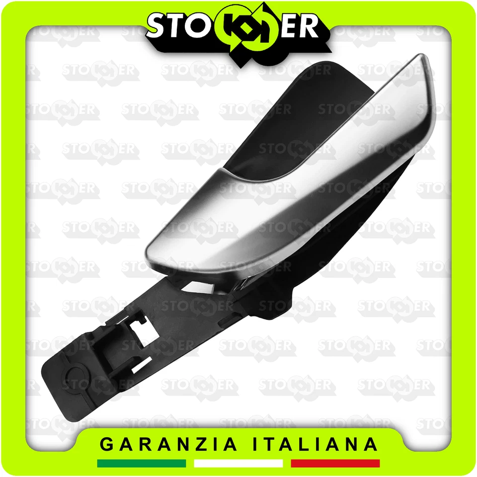 MANIGLIA INTERNA ANTERIORE LATO GUIDA APRI PORTA ALFA ROMEO GIULIETTA SATINATA - Image 2 of 4