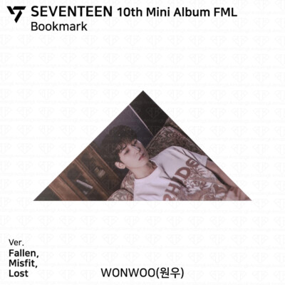 SEVENTEEN 10th Mini Album FML Bookmark Sticker Card JEONGHAN