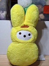 Peeps X Hello Kitty and Friends Yellow PomPomPurin Plush Bunny 18" Easter 2025