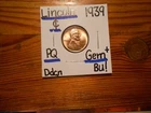 1939 Lincoln Cent Gem BU+ BLAZER!!!! PQ!!!! NICE!!!!!!