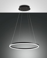 LED Pendelleuchte Esstisch Schwarz IP40 Metall Ø60 Cm 3000 K HäNgelampe KüChe
