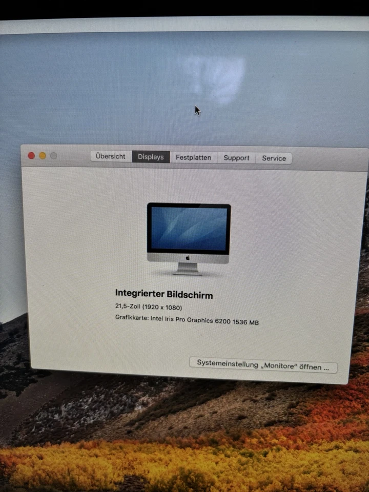 Apple iMac 54,6 cm (21,5 Zoll) Desktop 2,8GHz Intel Core i5 16GB RAM Sehr Gut - Bild 3 von 4