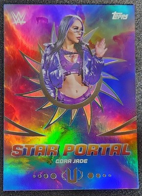 2025 Topps WWE Universe Cora Jade Star Portal #SPO-5