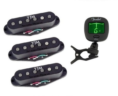 Seymour Duncan STK-S10 YJM Fury Stack schwarz Yngwie J. Malmsteen (GRATIS TUNER)