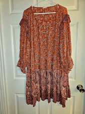 Romantic Gypsy Bohemian Dress Size 4X