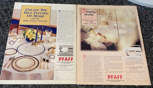 2 Vintage Better Homes & Gardens Treasures Needlework Cross Stitch Patterns 1992 - Picture 2 of 6