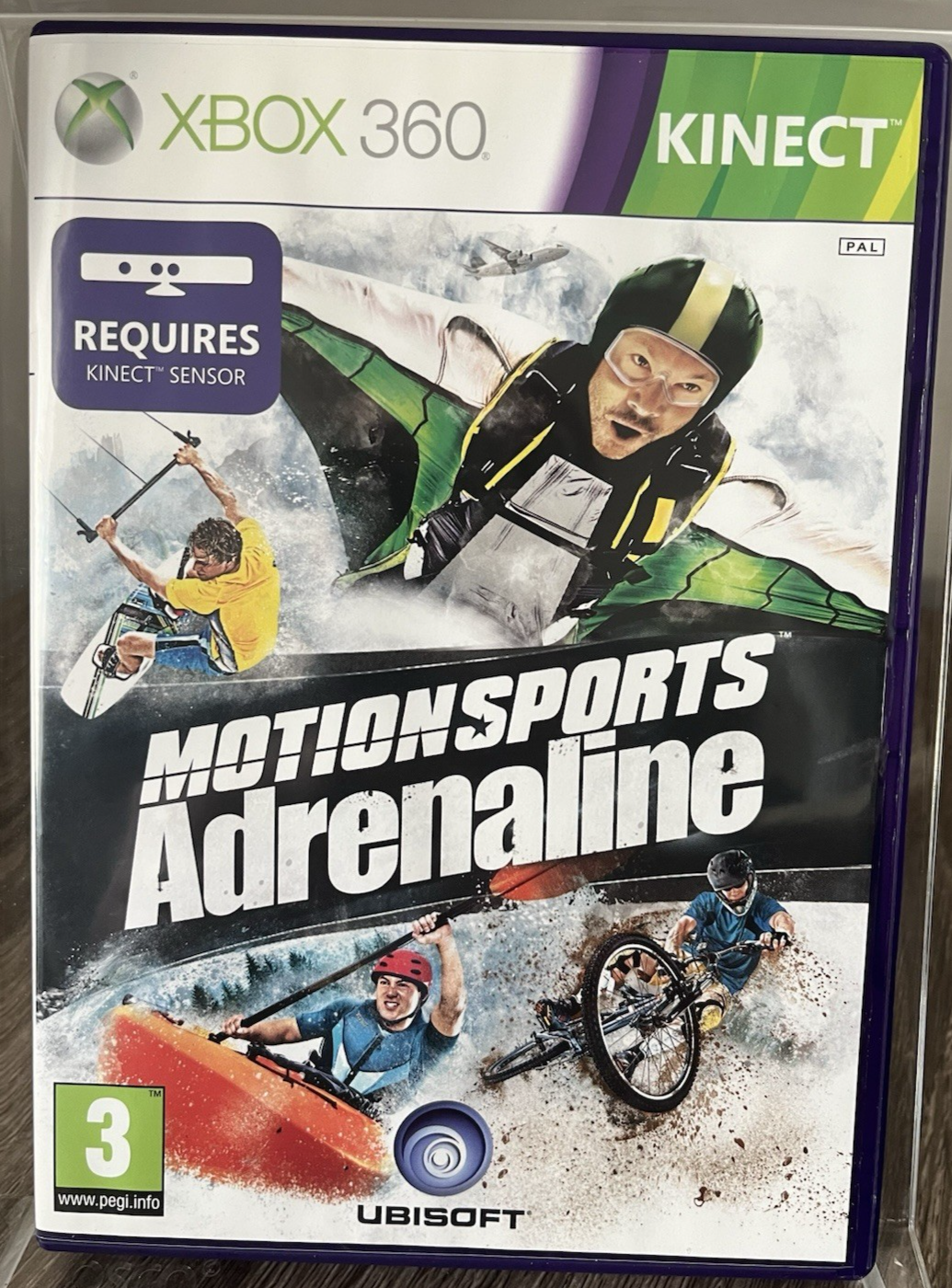 Motion Sports Adrenaline Xbox 360 Kinect Very Good Condition Fast UK  Dispatch