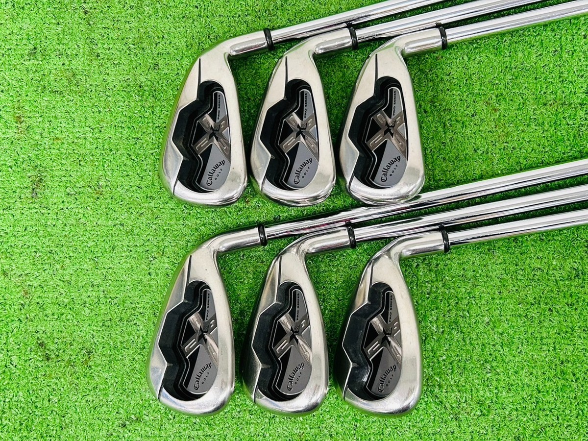Callaway ゴルフクラブ X18 PRO SERIES アイアンセット Callaway X18 Pro Series Iron Set 5-9+PW RH X-18 Ns Pro 950GH