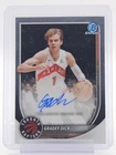 GRADEY DICK 2025-26 BOWMAN CHROME AUTOGRAPH AUTO #BCA-GD RAPTORS Q0154