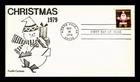 DR JIM STAMPS US COVER CHRISTMAS SANTA CLAUS ORNAMENT FDC KOPLIN CACHETS