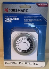 JobSmart Indoor Light Programmable Polarized Outlet Timers Analog - Lot of 3