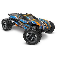Traxxas 67376-4ORNG Rustler 4X4 Vxl Hd 1:10 Stadium Truck Rtr Brushless -Orange