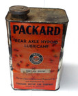 Antique 1920`s Packard Rear Axle Hypoid Lubricant 2 qt. Can FULL w/Box , NOS — photo 2