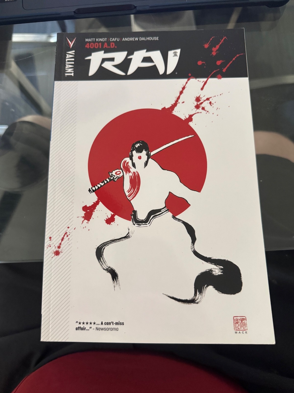 RAI #16 Valiant Entertainment (2016) COVER A MACK (4001 AD) (L3)