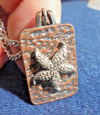 Starfish Metal Pendant Necklace