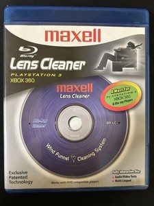 Maxell BLU-RAY / DVD LENS CLEANER - VERY GOOD SHAPE