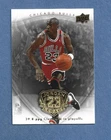 MICHAEL JORDAN UPPERDECK LEGACY GOLD 2009 CARD #37
