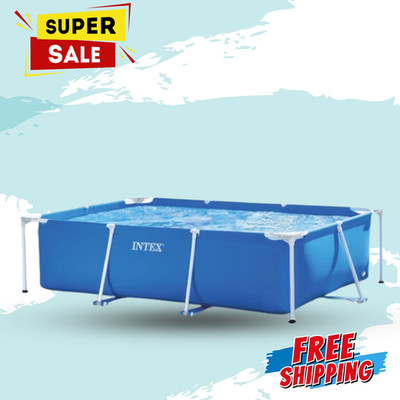 [BIG SALE] Intex 86'' x 23'' Rectangular Frame Outdoor Splash Pool Model 95149