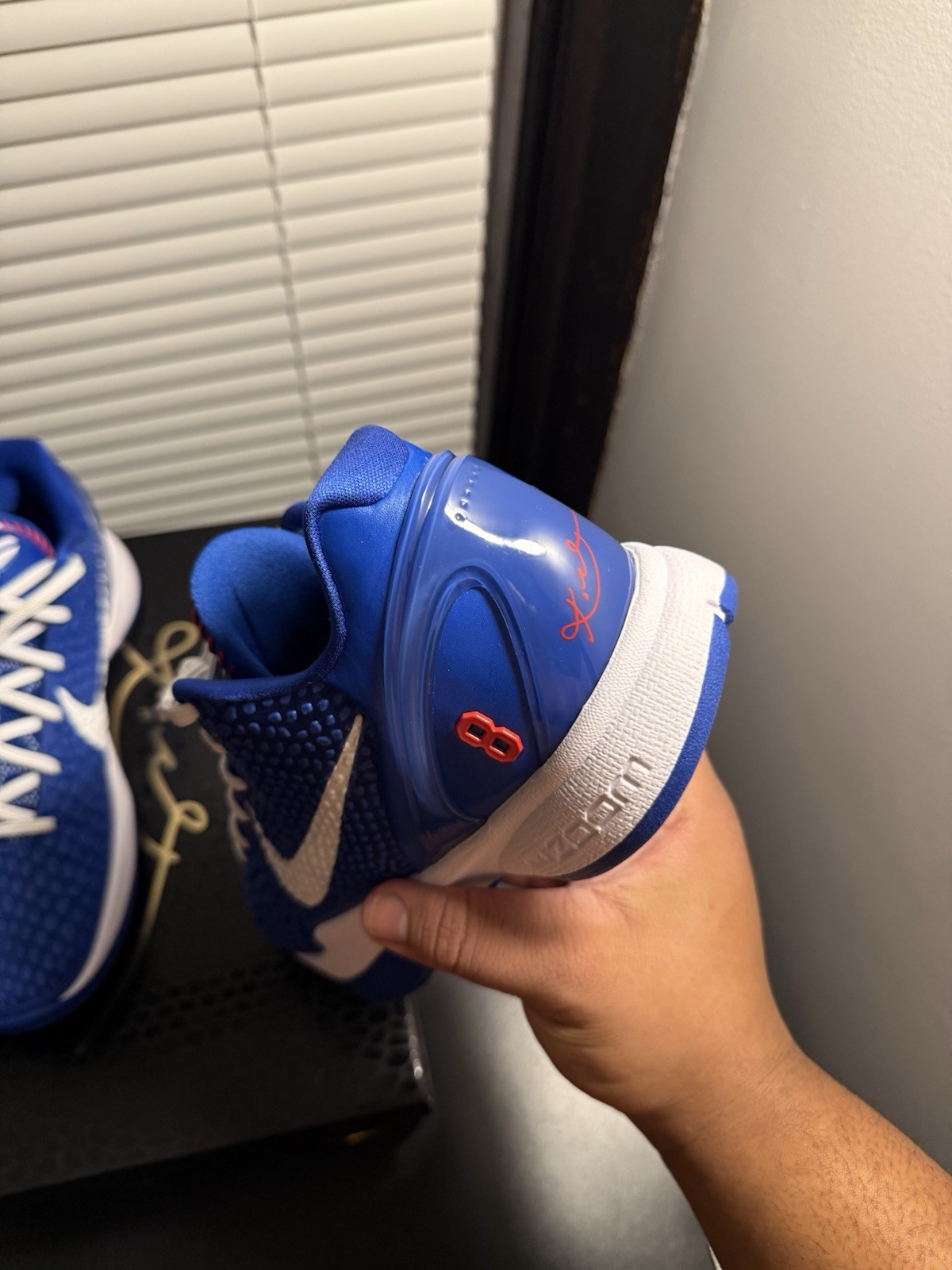 Nike Zoom Kobe 6 Protro Dodgers Size 8.5 VNDS - image 5