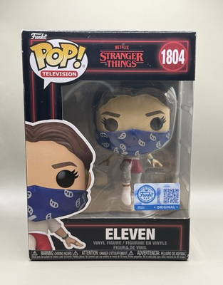#ad Eleven #1804 Stranger Things Walmart Exclusive Funko Pop w Protector $17.99