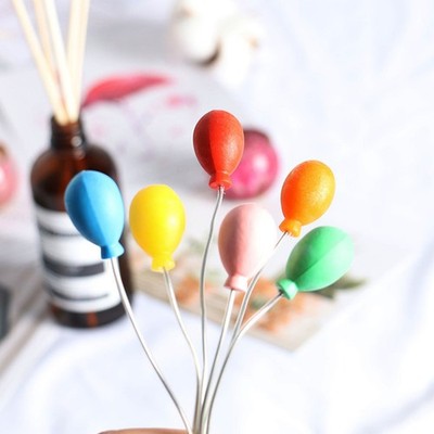  2 Pack Mini Luftballons Ballonornamente Puppenhausminiaturen House