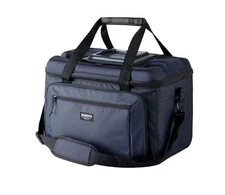 Igloo Collapse 50 Can Cooler Insulated Bag Leak-Proof Shoulder Strap Navy Blue