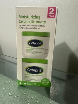 Cetaphil Moisturizing Cream Ultimate 2-Pack | 20oz + 16oz | Sensitive Skin