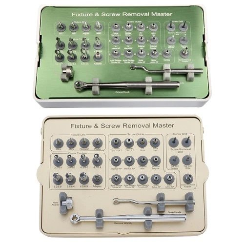 Salvin Implant Rescue Kit MCT FSRK-02 Implant Fixture & Fractured Screw Removal