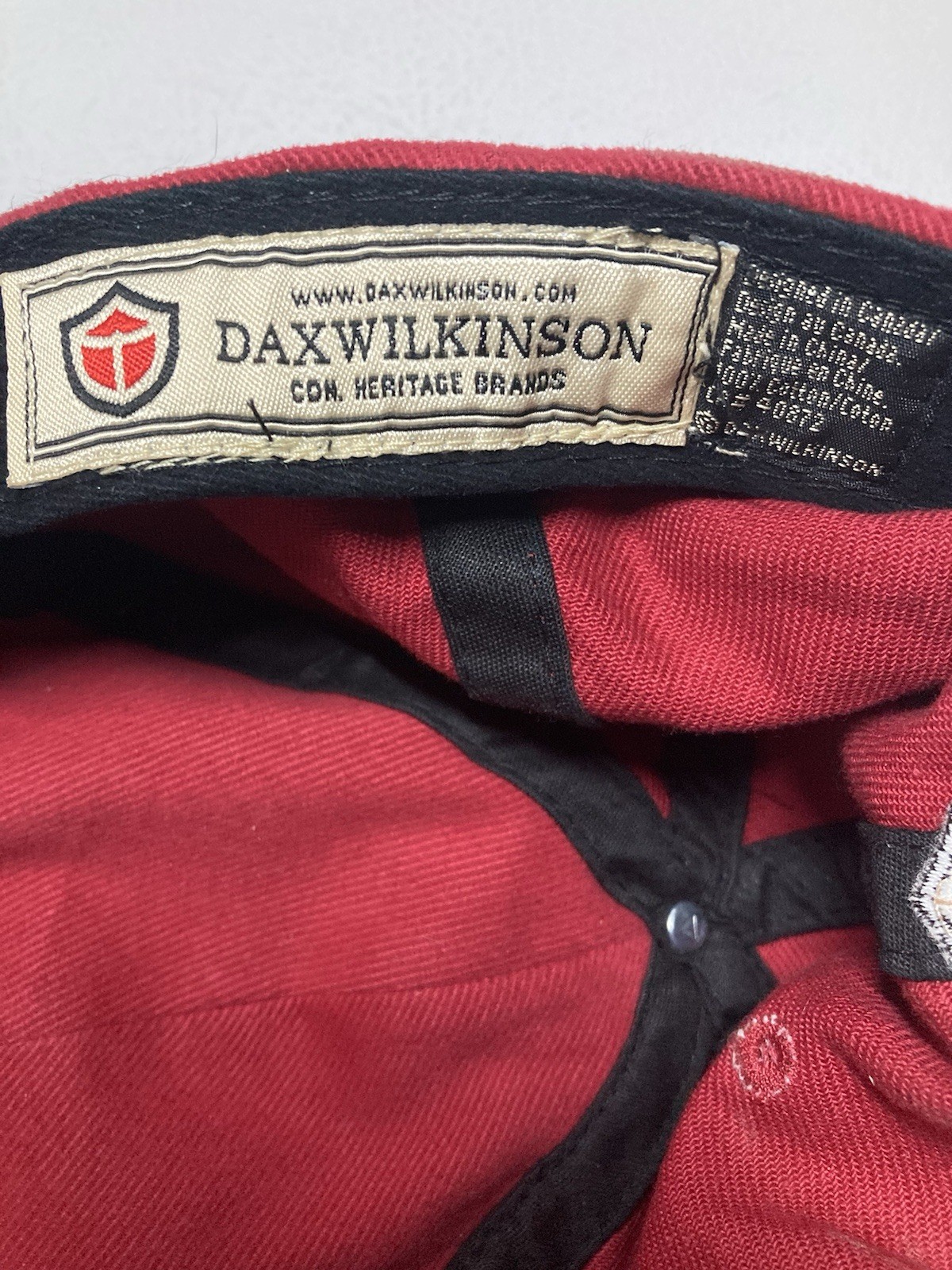 Canada Red Maple Leaf Patch & Flag Red Cotton Bas… - image 6