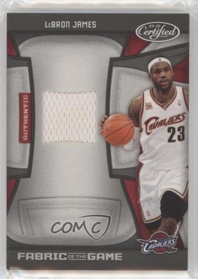 2009-10 Certified Fabric of the Game 46/250 LeBron James #FOG-LJ 4vc