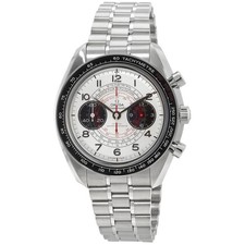 Omega Speedmaster Chronograph Hand Wind Silver Dial Mens Watch 329.30.43.5102002