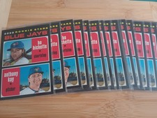 2020 Topps Heritage - Rookie Stars Bo Bichette, Anthony Kay #52 (RC) (Lot x16)