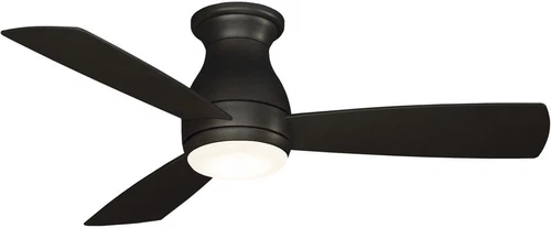 Hugh 44" Indoor/Outdoor Ceiling Fan with LED Light - Dark Bronze Finish - Picture 1 of 4
