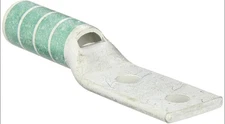 Burndy YAZ362N 600 kcmil CU Two Hole Compression Lug 1/2" Stud New