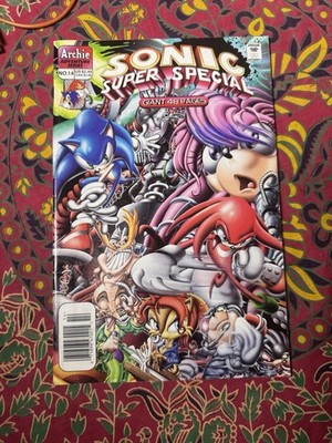 SONIC SUPER SPECIAL #14 (Archie  2000)  **HTF** NEWSSTAND! Sonic the Hedgehog