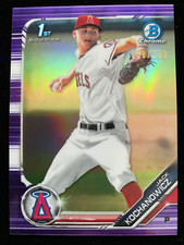 2019 Bowman Draft Chrome JACK KOCHANOWICZ 1st Rookie PURPLE REFRACTOR #/250 QTY