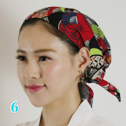 Japanese Unisex Chef Hat Hair Wrap Restaurant Waiter Sushi Working Cap Headscarf - Picture 7 of 33