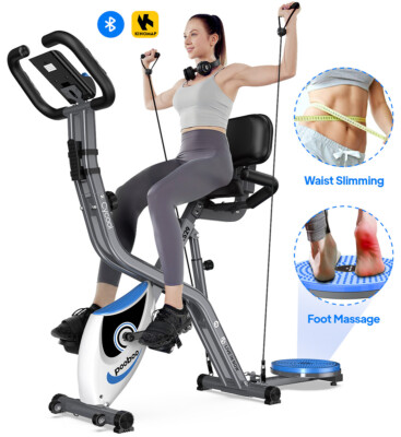 Indoor Folding Exercise Bike Stationary Bike Fitness Bike Workout