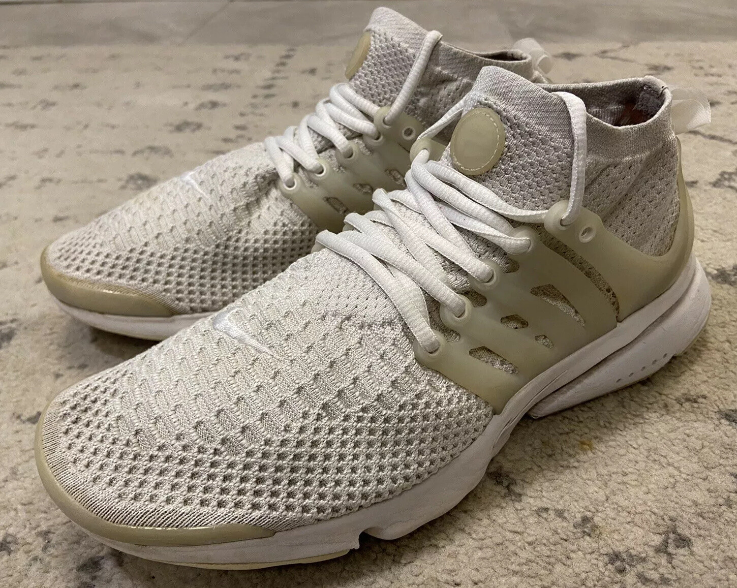 presto flyknit white