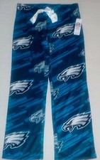PHILADELPHIA EAGLES WOMEN'S SLEEP LOUNGE PANTS PAJAMAS M L XL MICROFLEECE NWT