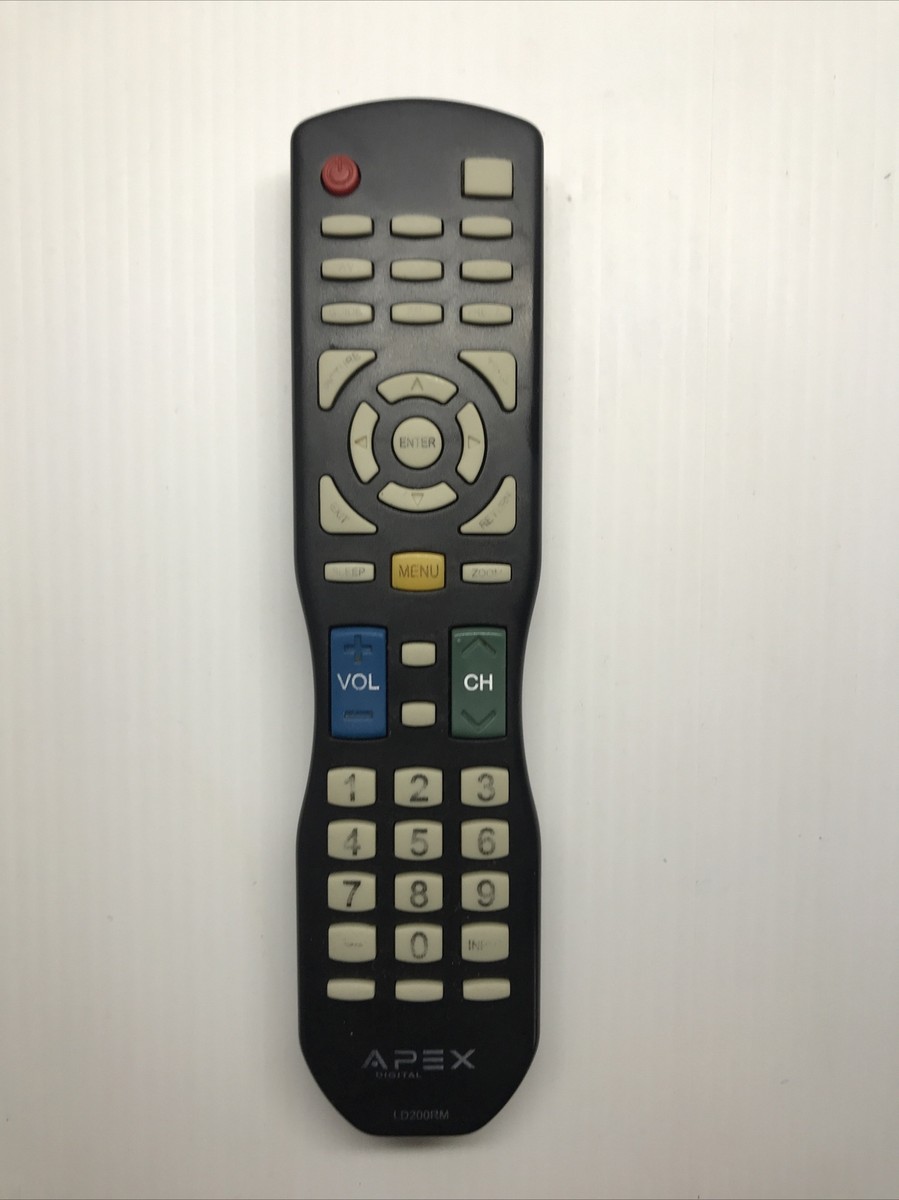 APEX TV Remote Control LD230RM | eBay