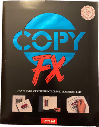 COPY FX - COPIER AND LASER PRINTER COLOR FOIL SHEETS, MULTICOLOR - 10, 8x10½"