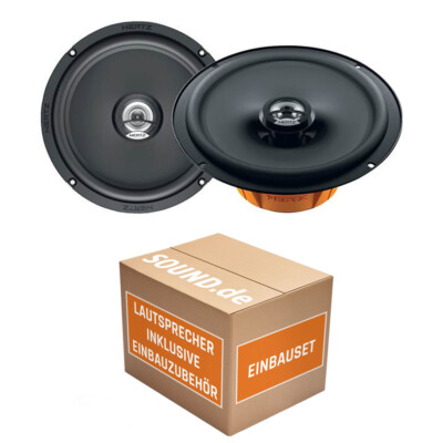 Hertz Lautsprecher für Ford Fiesta 6 Front Heck Türen Seite 16cm Koax Boxen Set